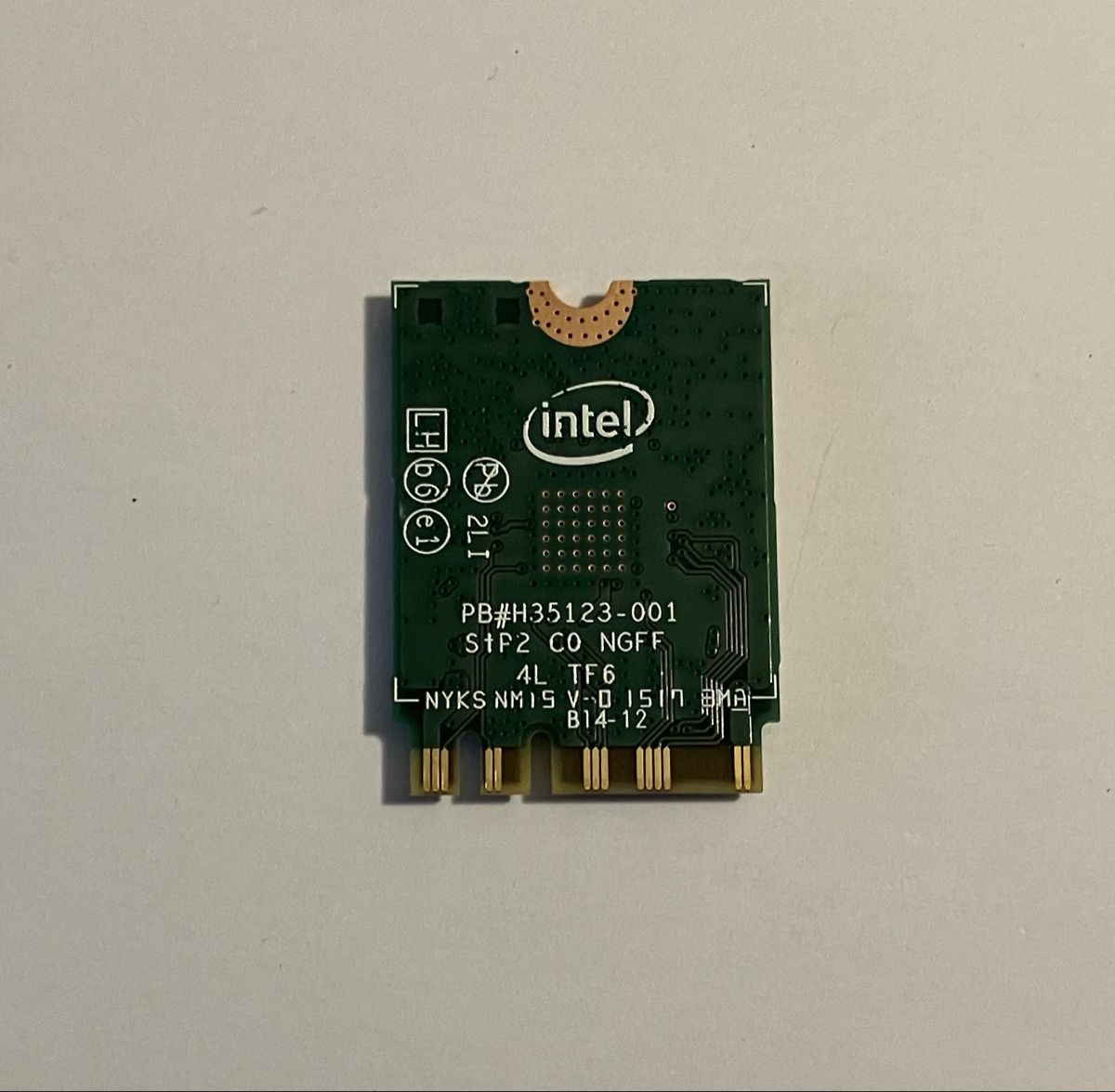 Intel Componenti elettronici: intel WLAN Karte gemäss Bild – Usato da lyssach venduto da fisch40 1
