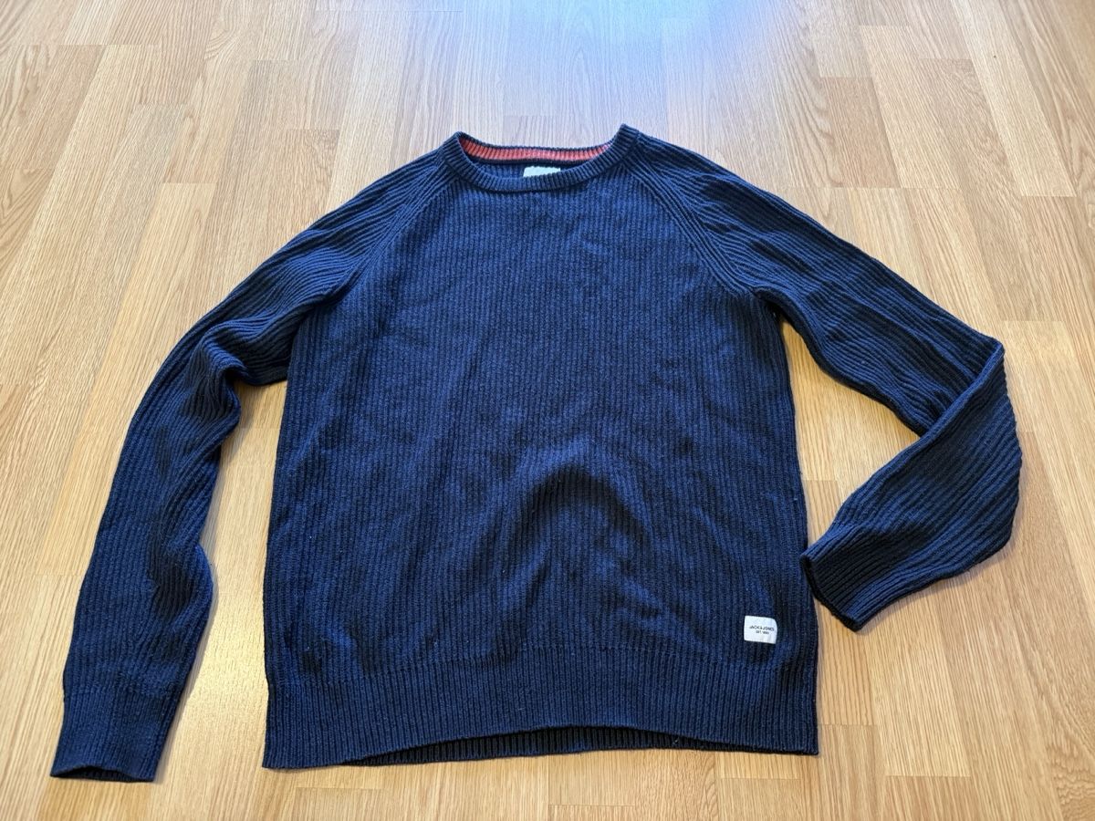 Jack & Jones Maglioni & Felpe: Blauer Jack&Jones Pullover Grösse: L – Usato da Oberhofen Thun'see venduto da ClaudiaKelesh