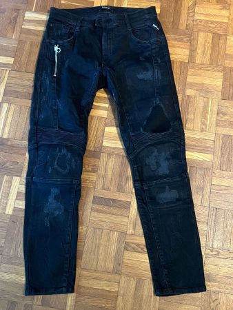 Replay Damen Jeans, dunkelblau, Grösse 36