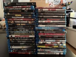 DVD und Blue-ray Sammlung. Originalverpackt und gebraucht.
