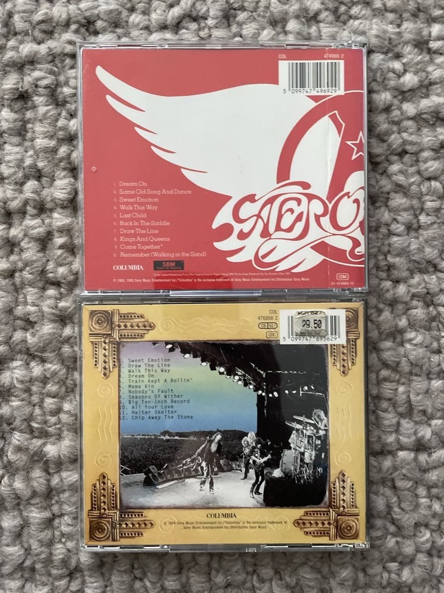 CD: 2x Aerosmith – Usato da Reinach AG venduto da trigger7811 1