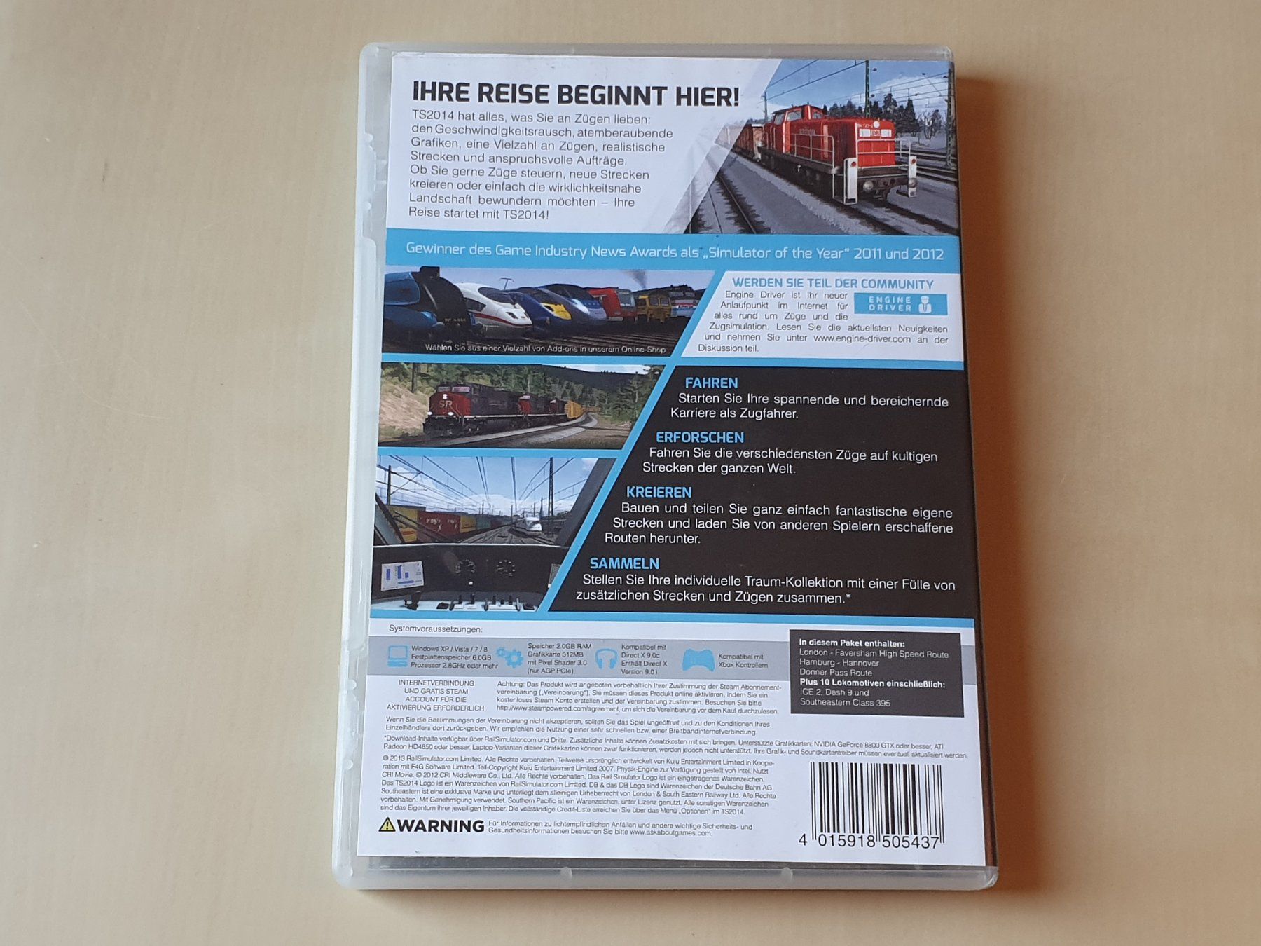 Microsoft Jeux: TS 2014 Train Simulator – Défectueux à Stansstad par collectorsshop 1