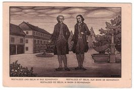 Bundesfeier 1914: Pestalozzi und Iselin in Bad Schinznach