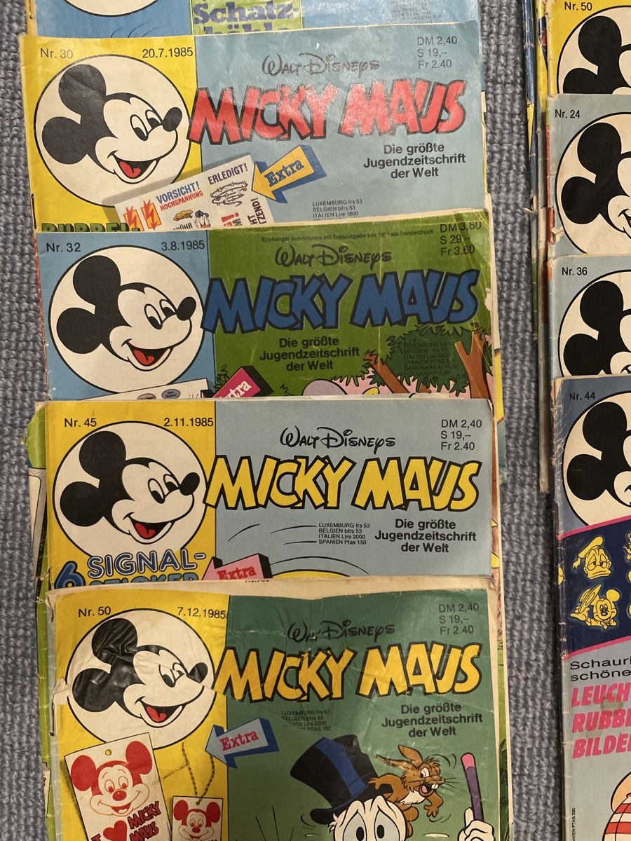 Fumetti: Micky Maus Comics 1979-1989 – Usato da Wettswil venduto da Chlaettermus 2