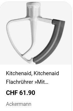 Kitchenaid Appareils de cuisine: Orig. KitchenAid Flexirührer – Neuf (Voir description) à Winterthur par BW.1994 1