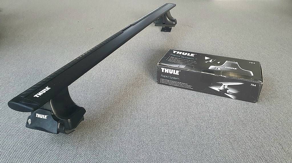 Thule Portapacchi: Thule WingBar mit Rapid System 754 – Usato da Herrenschwanden venduto da marcavi 1