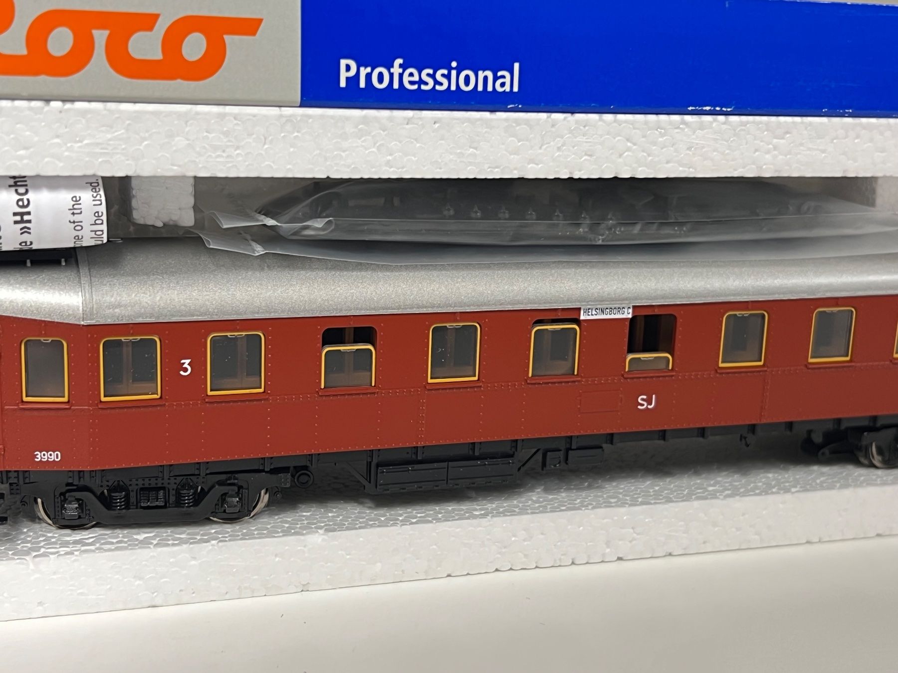 Roco Modellini di ferrovie: Roco 45649 SJ 3. KI.  H0 DC – Nuovo e nell'imballaggio originale da Neuenhof venduto da ludovicco 1
