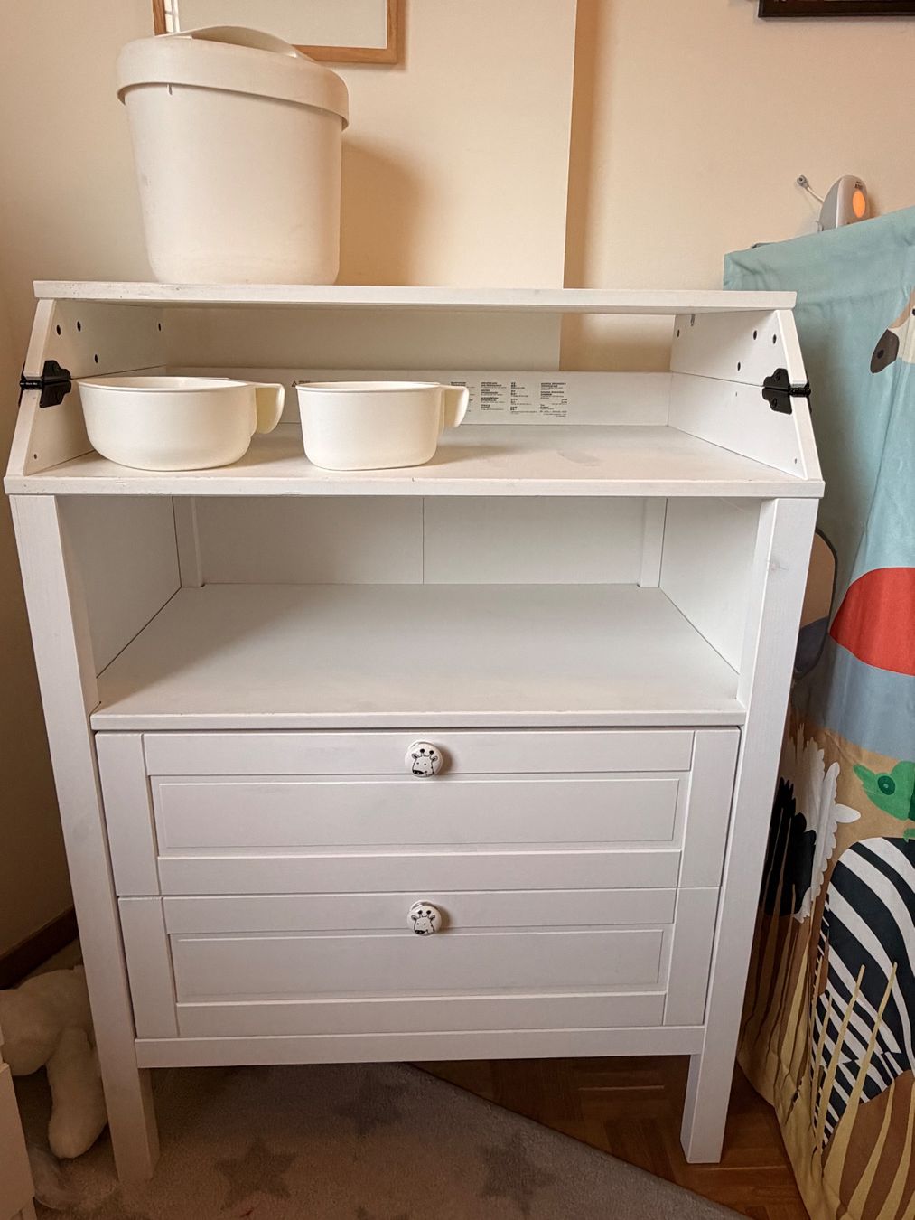 Ikea Fasciatoi & Accessori: Table à langer/commode, blanc – Usato da Genève venduto da chr_fmj9