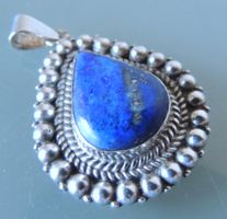 Lapislazuli Silber 925 Anhänger
