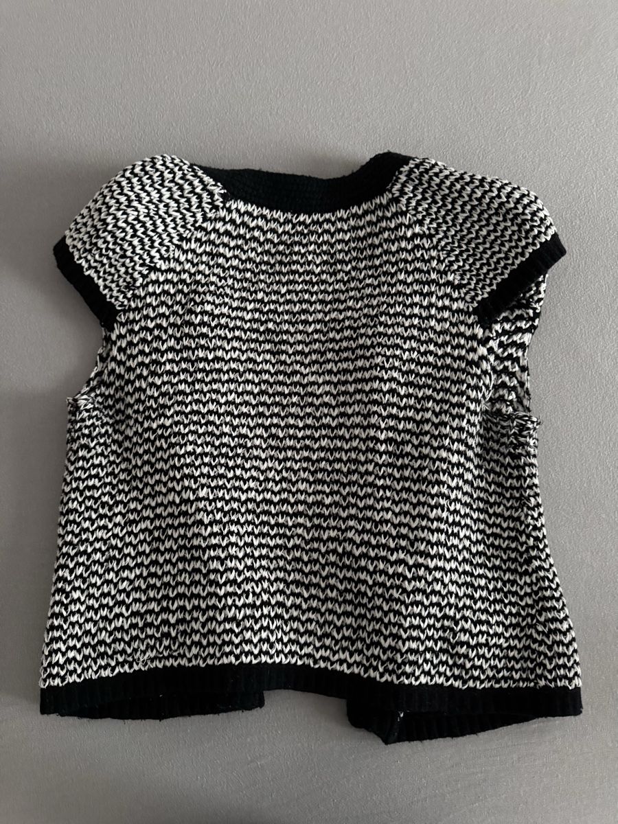 Taifun Giacche: BLACK AND WHITE CARDIGAN✨ – Usato da Dietikon venduto da athiinax 1