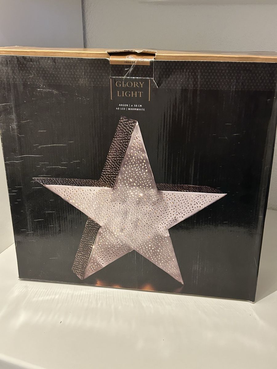 Tutte le decorazioni: Glory Light Stern Lampe 38 cm – Usato da Gunten venduto da starfish3 5