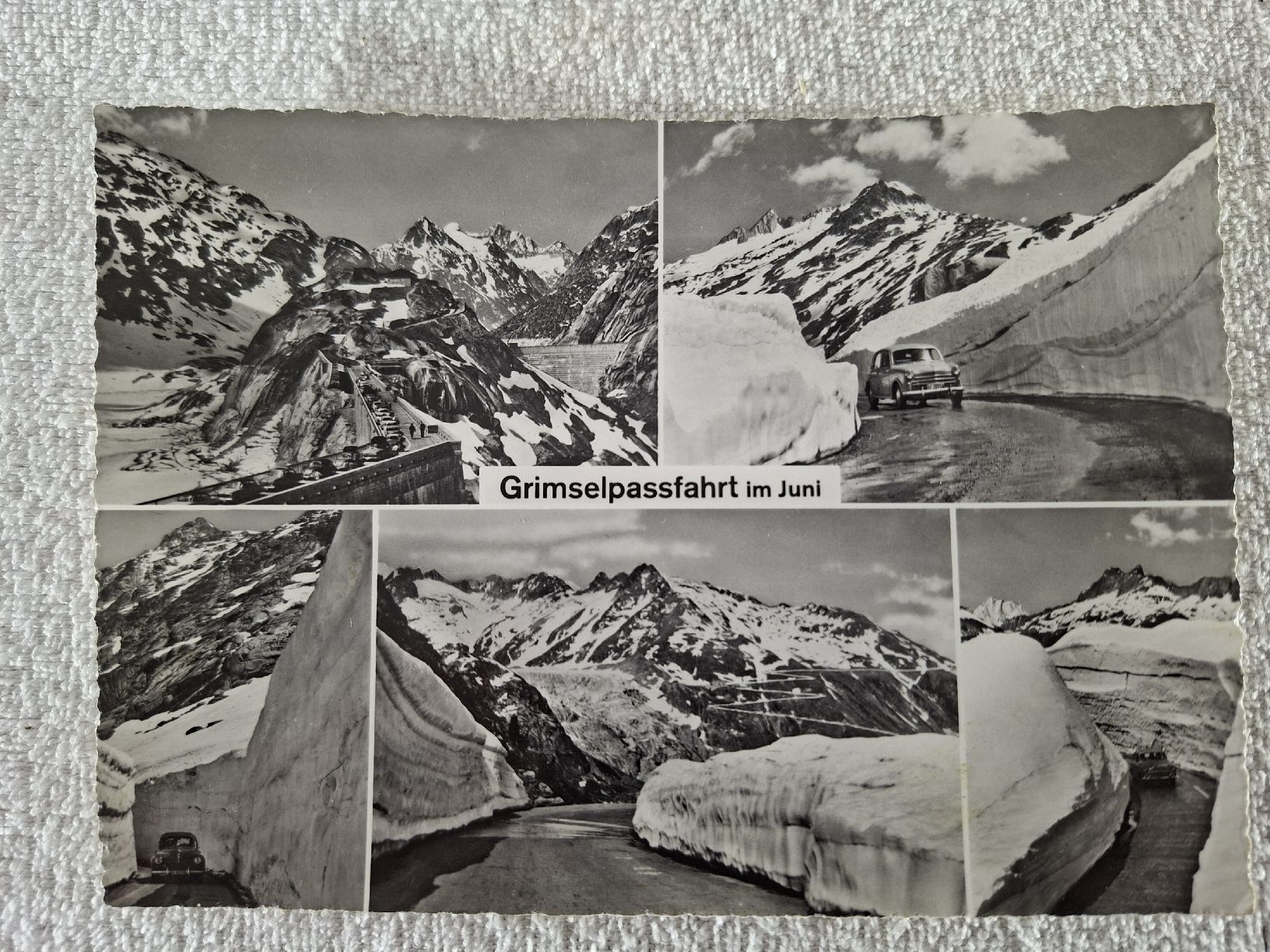 Cartoline postali: 4 alte Ansichtskarten Grimsel Nr.1 – Usato da Grindelwald venduto da carro5 3