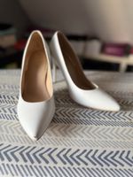 Weisse High Heels, Gr. 37, elegant für den Sommer!