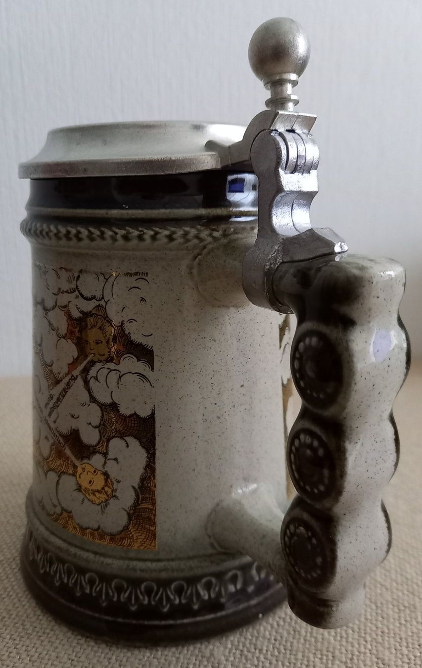 Toutes les décorations: BIERKRUG MIT ZINNDECKEL – Neuf (Voir description) à Binningen par mar_2jlr 3