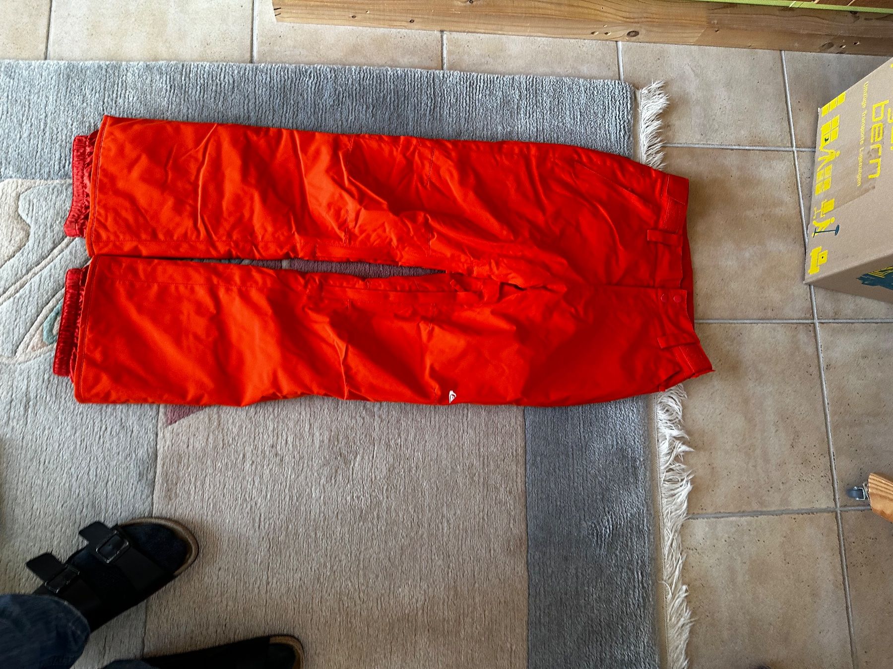 Quiksilver Hosen: Quicksilver Skihose / Snowboardhose Orange – Gebraucht aus Reinach BL von Tscherrer 1