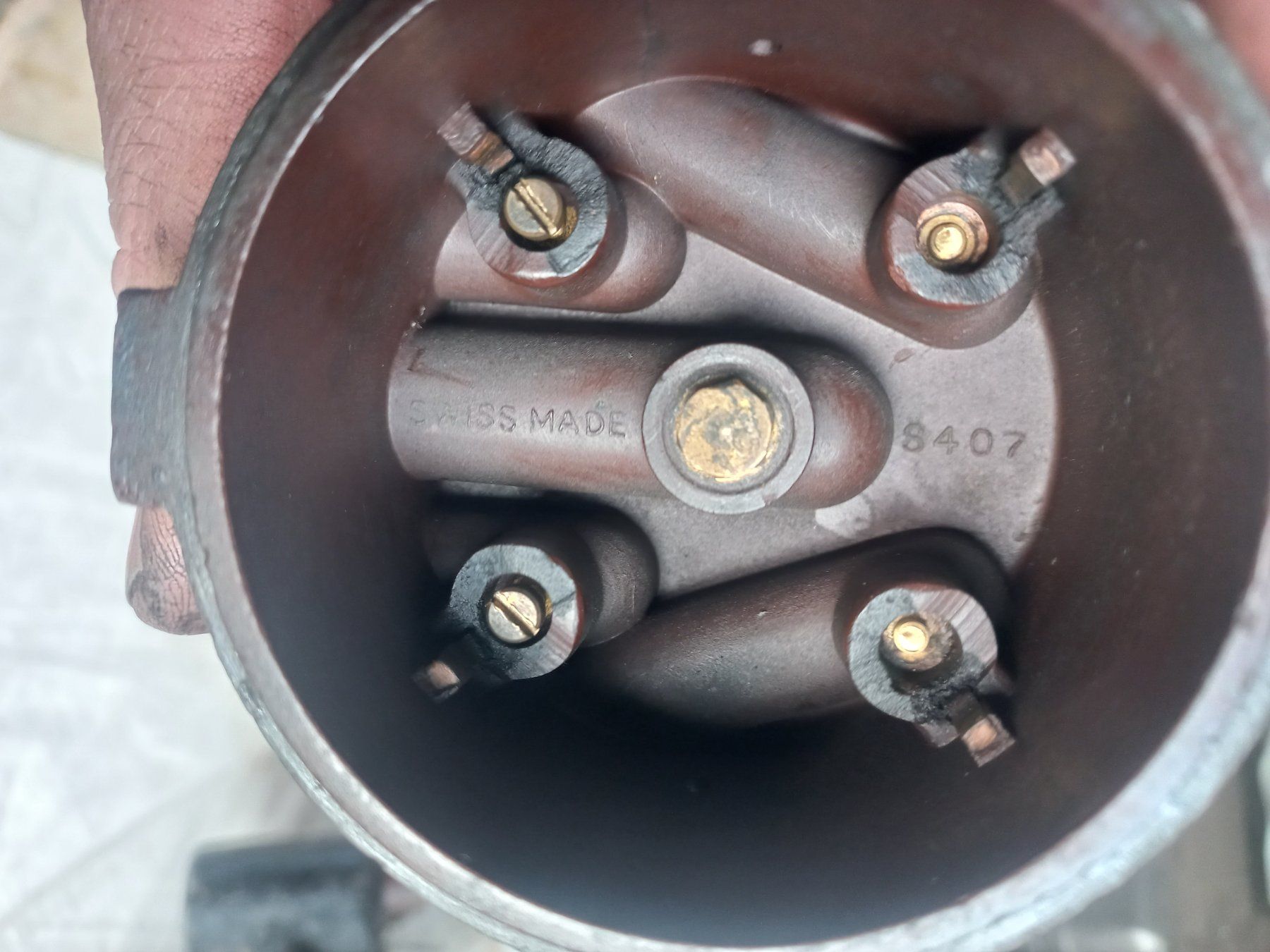 Tutti pezzi di ricambio auto: Oldtimer Zündverteiler original Scintilla NBN4 mit Kondenser – Usato da Dulliken venduto da Dullikenlerchclassic 6