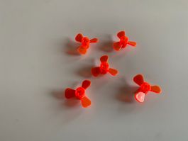 LEGO - 5 - TRANSPARENTE - SCHIFFSCHRAUBEN