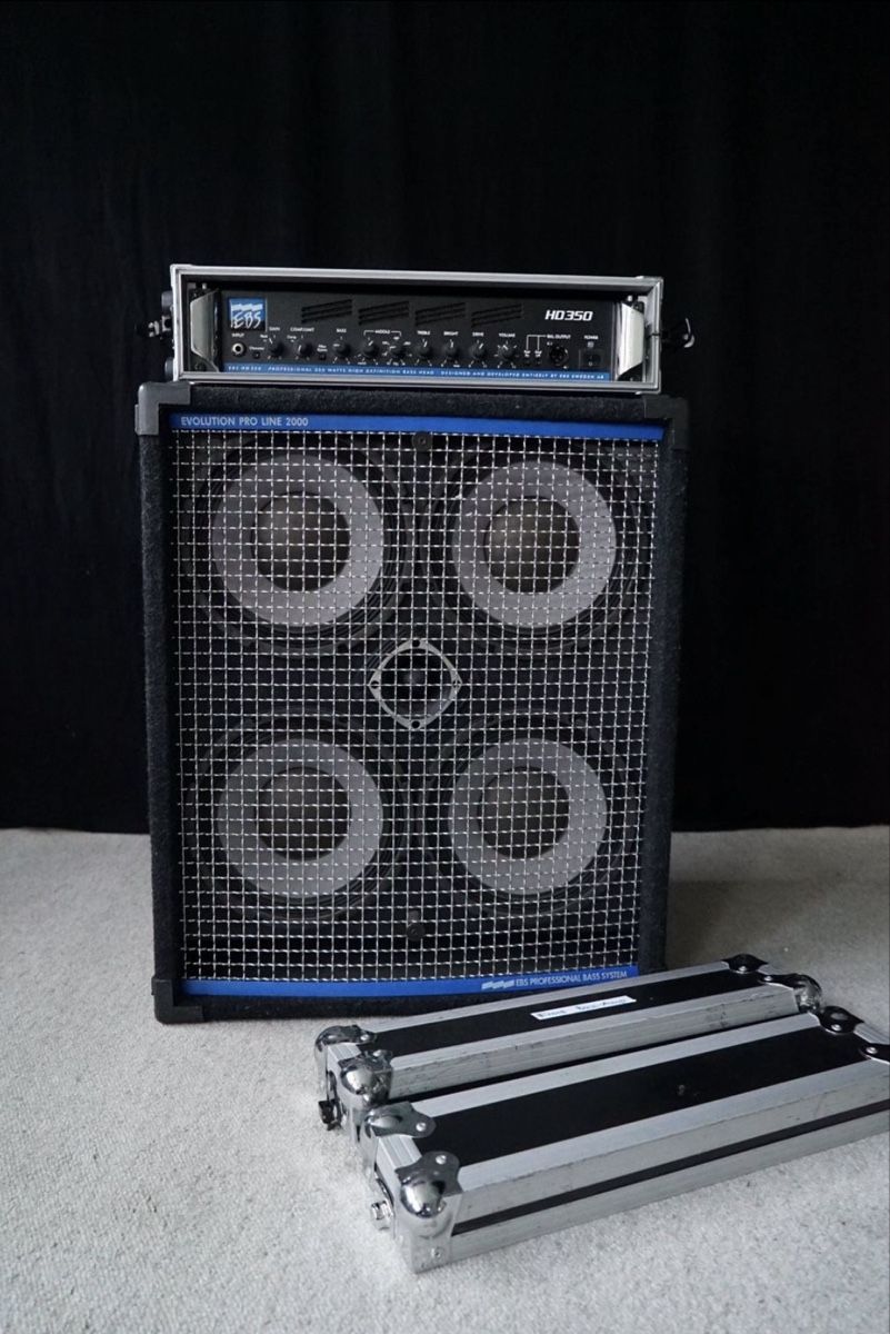 Ebs Amplificatori: Bassamp EBS HD 350 Topteil & EBS 410 Evo. Proline 2000 – Usato da Bern venduto da xan_g2pd