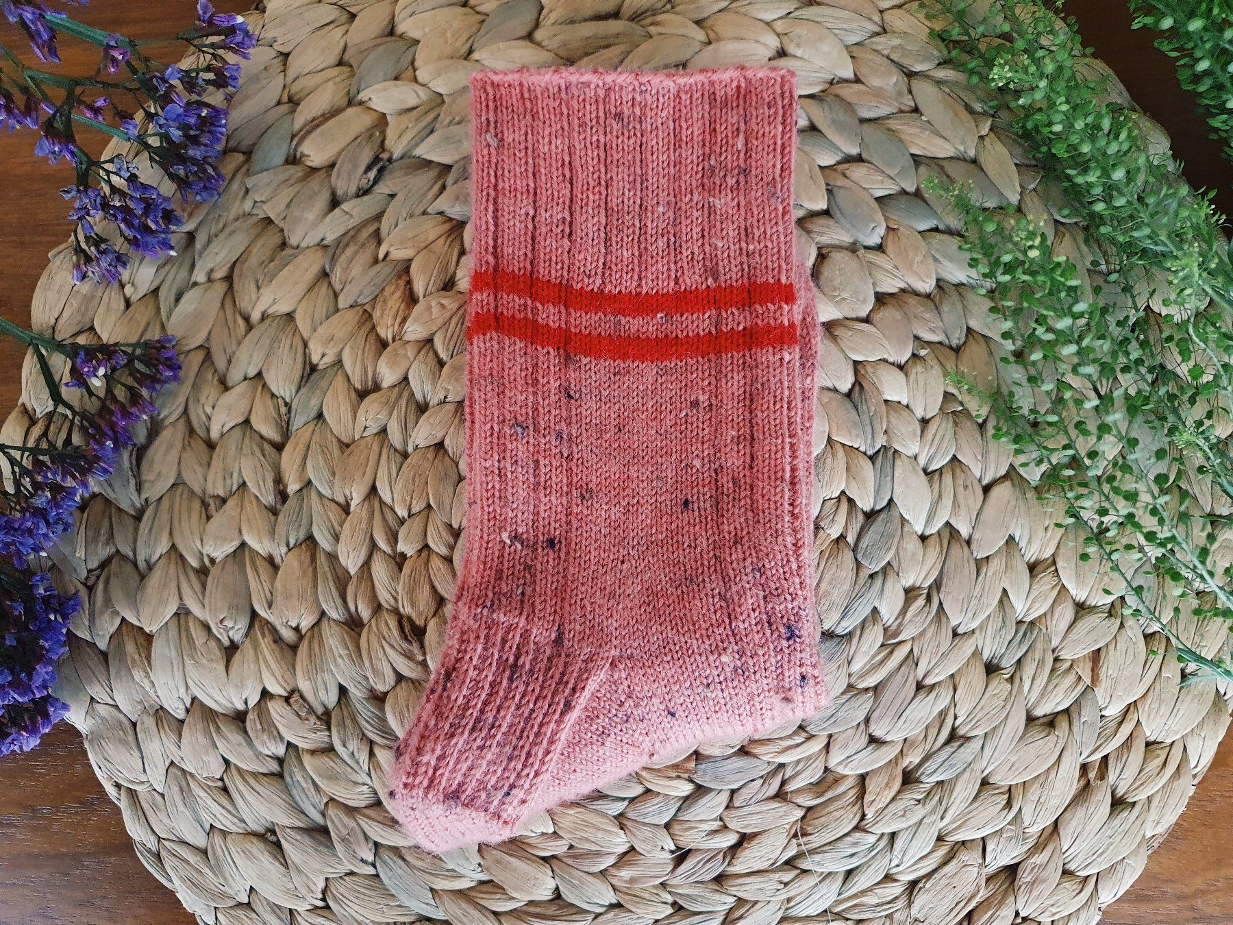 Calze: Handgestrickte Socken, Gr. 38, Wollsocken, Geschenk – Nuovo e nell'imballaggio originale da Neunkirch venduto da Sandramay 5