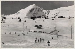 Col des Mosses - Skilift mit Gros Van
