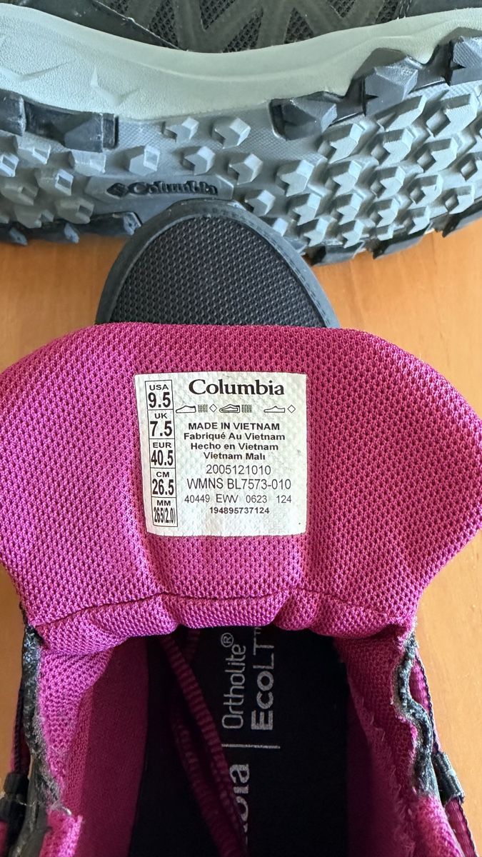 Columbia Damenschuhe: Wanderschuhe Columbia – Gebraucht aus Ennetbaden von gubn 3