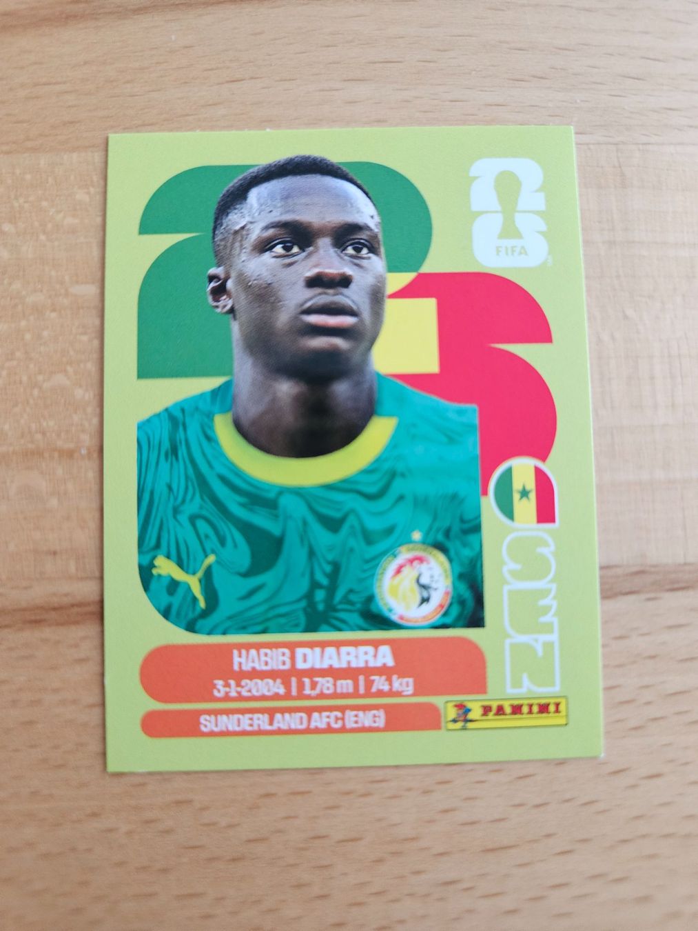 Panini Carte collezionabili: Panini WM 2026 SEN 12 – Nuovo (secondo la descrizione) da Winterthur venduto da melac