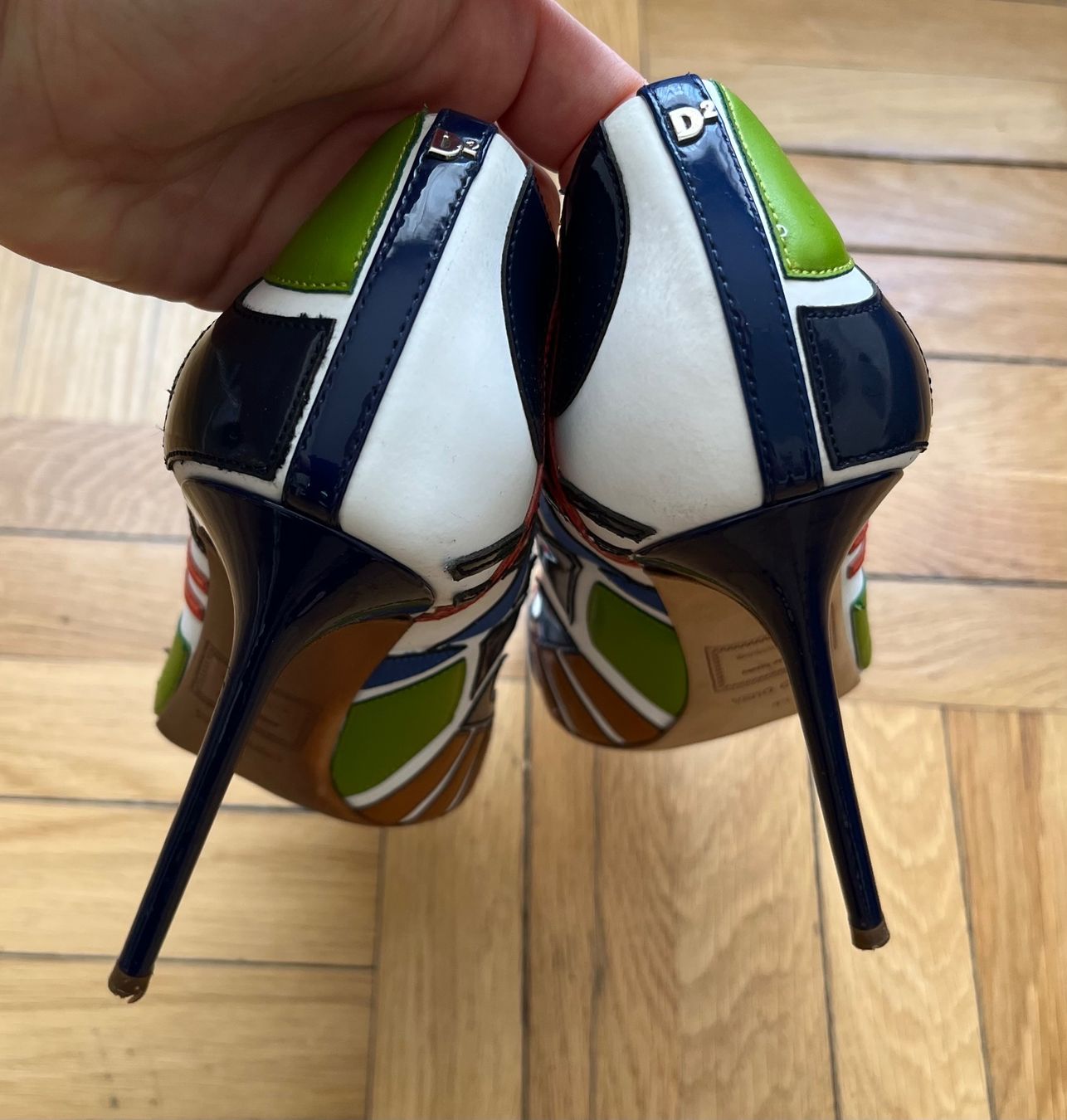 Scarpe da donna: Dsquored2  shoes in  leather size 39 – Nuovo (secondo la descrizione) da Chêne-Bougeries venduto da Seetooyoo 5