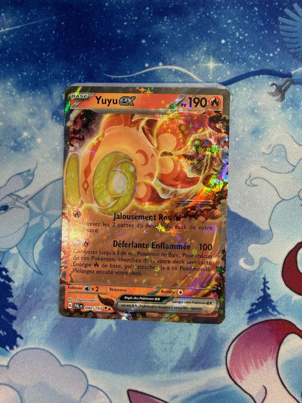 Pokémon Carte collezionabili: Yuyu EX - PAL 040 FR – Nuovo (secondo la descrizione) da Courgenay venduto da ScamBoxOff