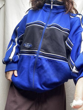 Trainingsjacke blau