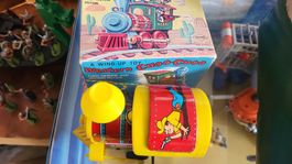 Blechspielzeug Yone Western Choo-Choo Zug, Top Zustand!
