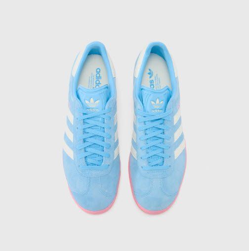 Adidas Scarpe da uomo: Original Adidas Gazelle, hellblau/pink, Gr. 45 – Nuovo (secondo la descrizione) da Siglistorf venduto da Tankgirly 2