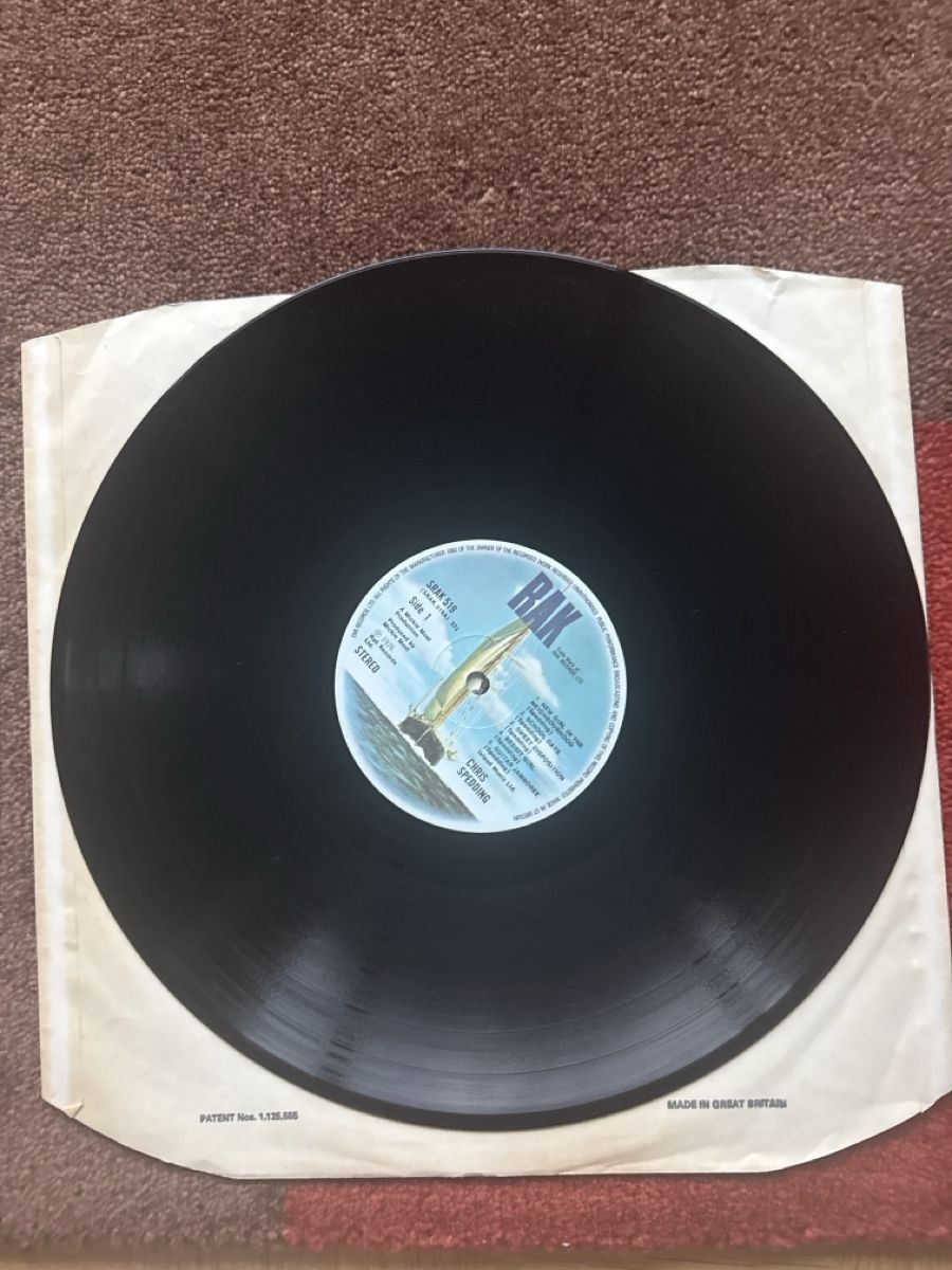 Vinyles: Chris Spedding 'Blue Yonder' 1980 LP – D'occasion à Givisiez par My_favorite_shop 3