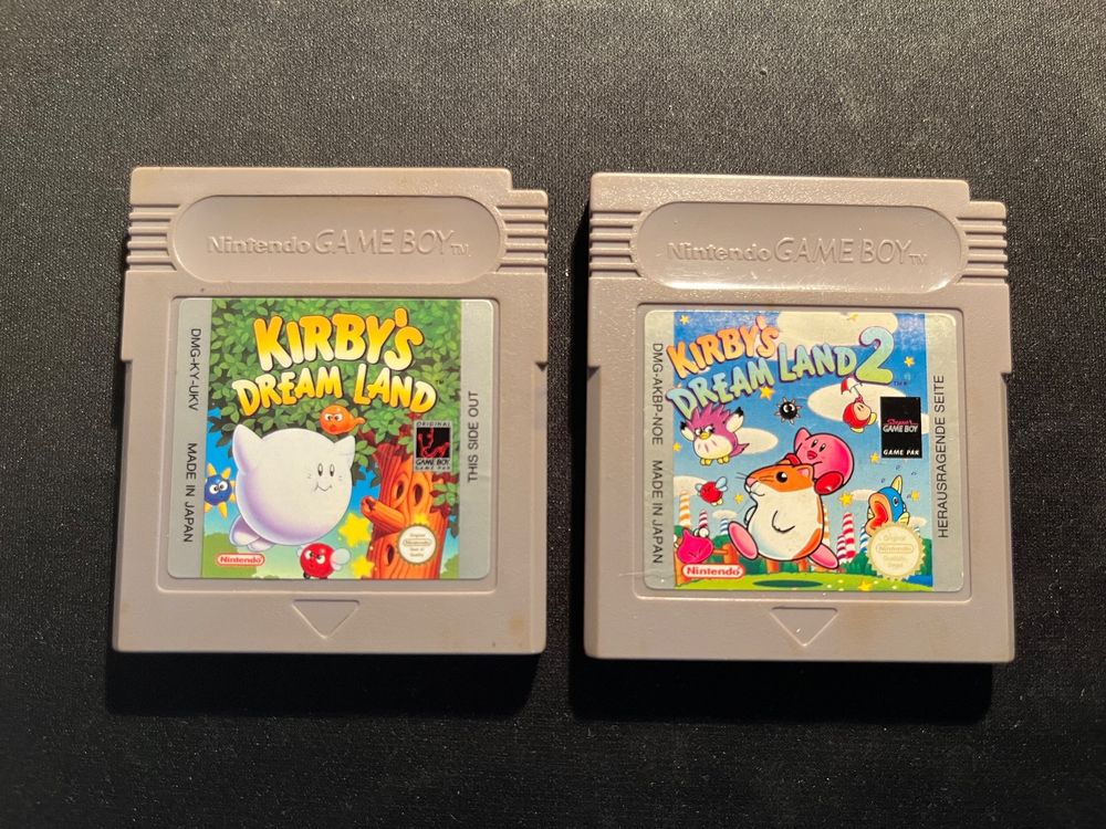 Kirbys Dream Land 1 & 2 Gameboy Nintendo Deutsch | Kaufen Auf Ricardo