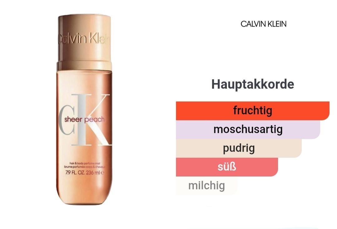 Calvin Klein Profumi & Eau de Toilette: Calvin Klein Sheer Peach – Nuovo (secondo la descrizione) da Winterthur venduto da Je. 2