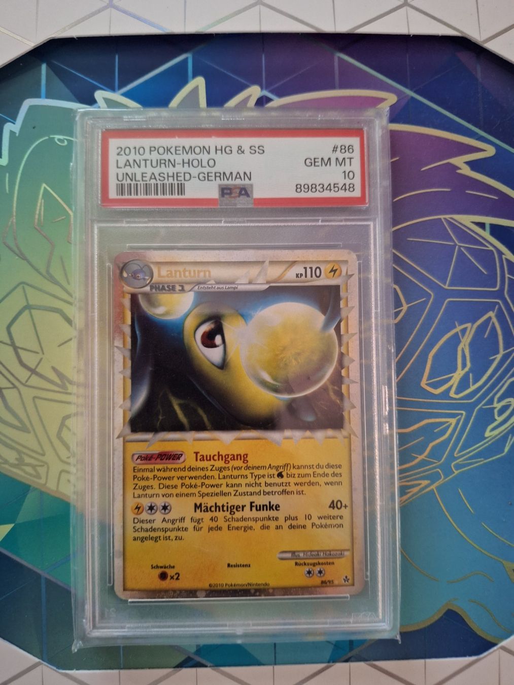Pokémon Carte collezionabili: Lanturn Prime - Entfesselt - PSA 10 – Nuovo (secondo la descrizione) da Altstätten SG venduto da sulim