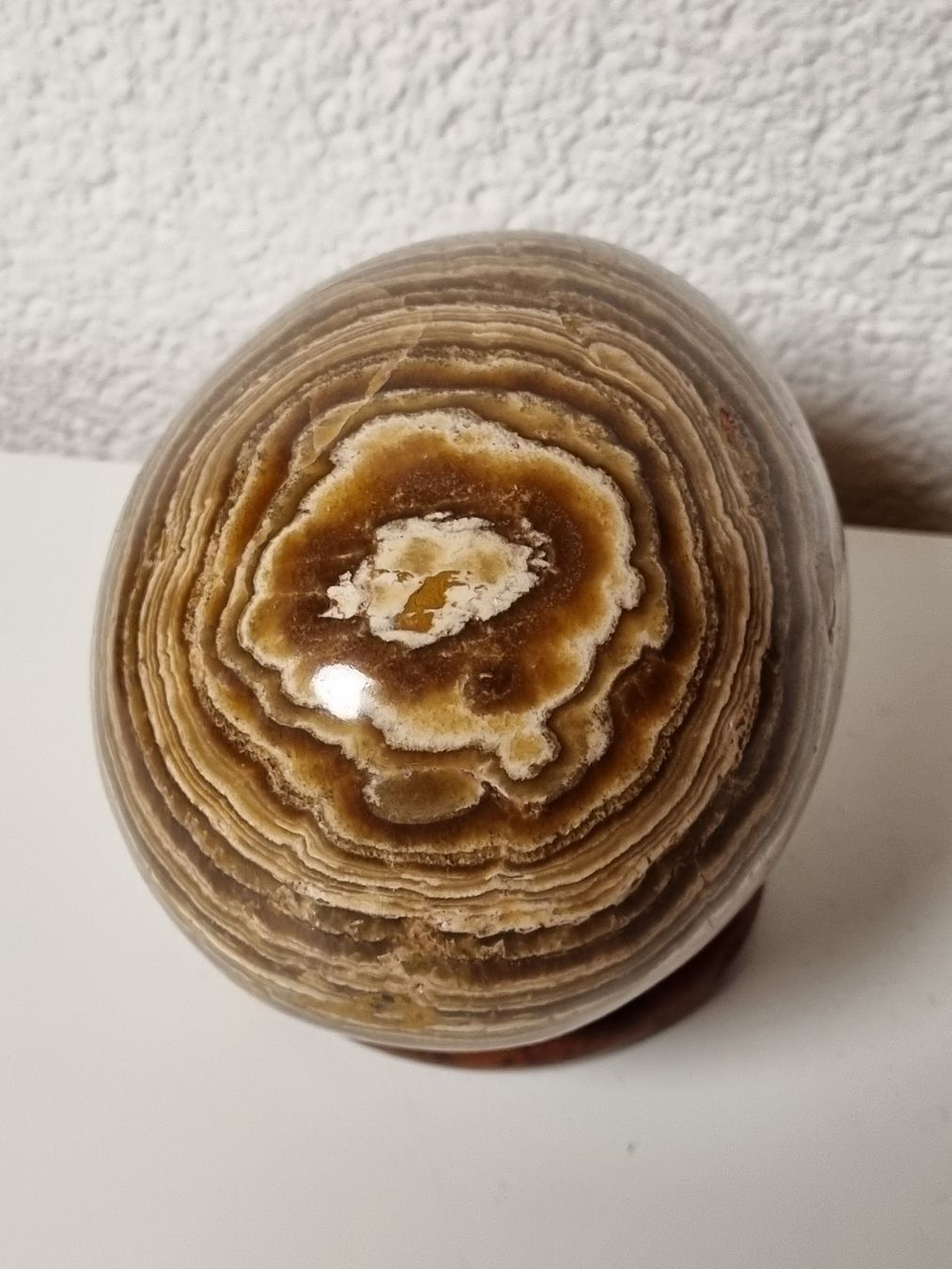 Minéraux & Lithothérapie: Grosses Aragonit Ei mit Holzring, 2550gr – Neuf (Voir description) à Eschenz par Bibas1 2