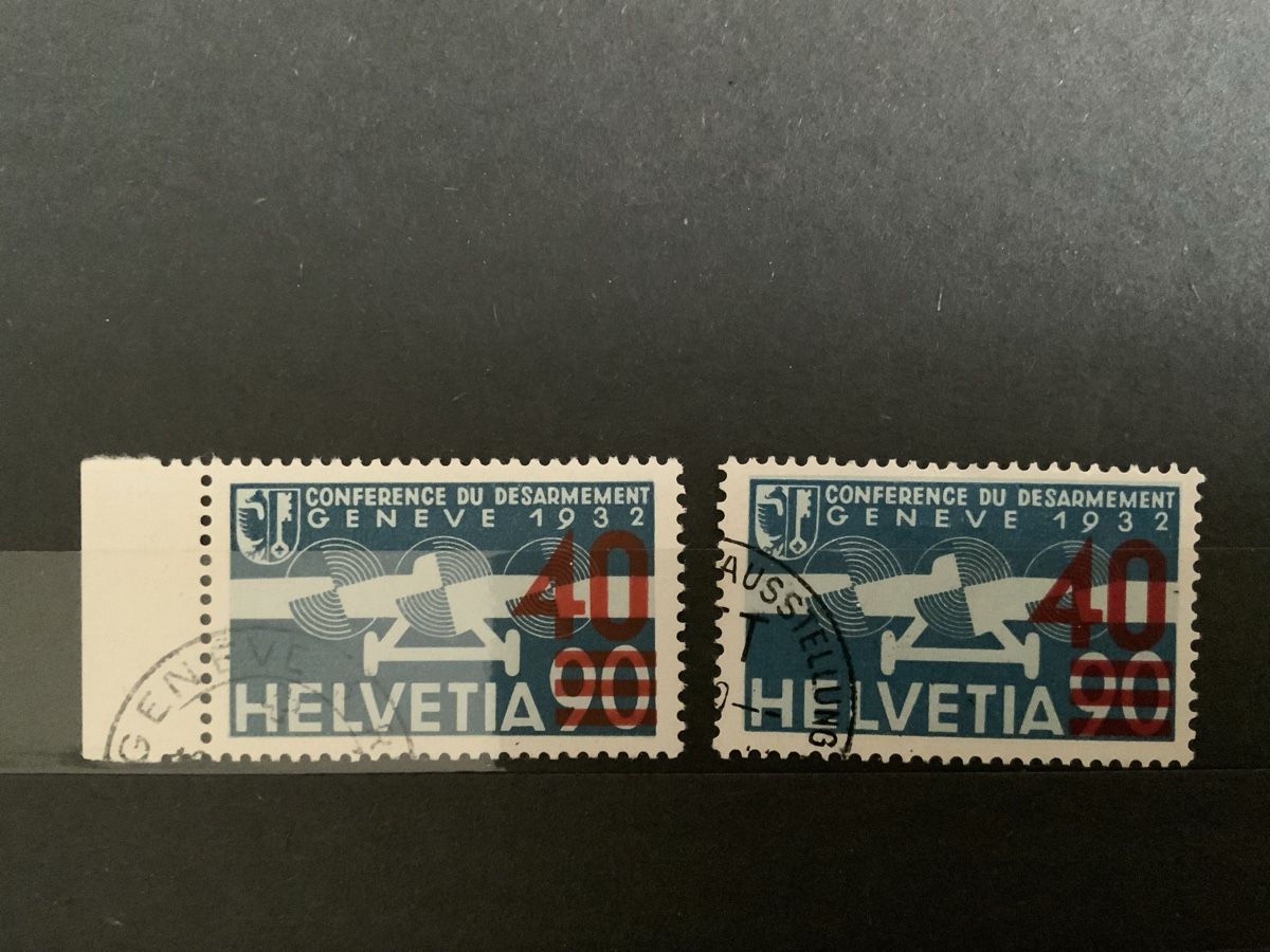 Alle Briefmarken: Flugpost Schweiz – Gebraucht aus Binningen von chr_cr5n