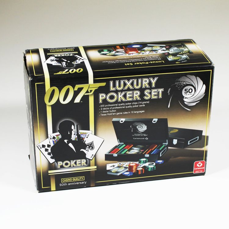 James Bond 007 Deluxe Poker Set Neu & OVP Kaufen auf Ricardo