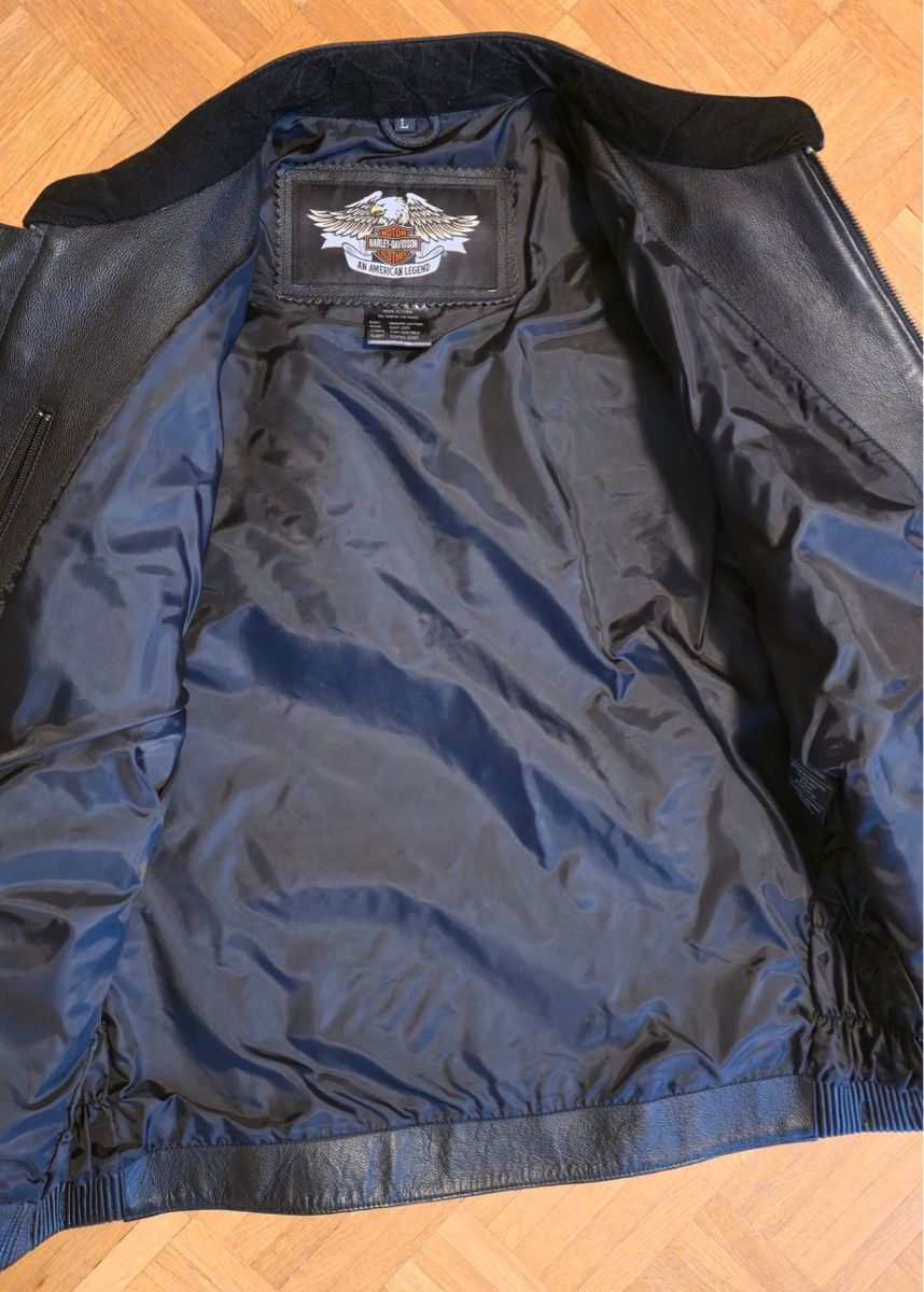 Harley-Davidson Giacche: Harley Davidson Lederjacke, Grösse L, Top Zustand! – Usato da Zollikerberg venduto da ale_njx2 2