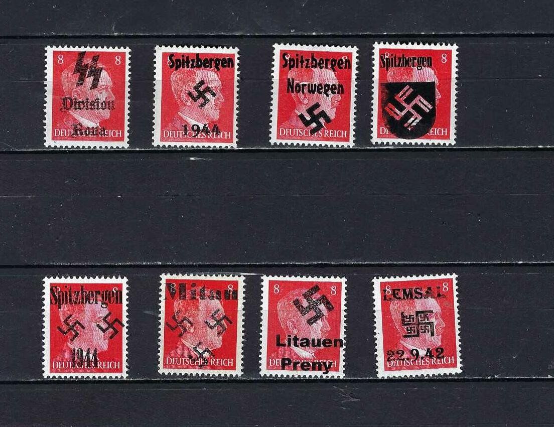 Tutti i francobolli: Hitler mit Aufdruck ** – Nuovo e nell'imballaggio originale da Altstätten SG venduto da Nandodax