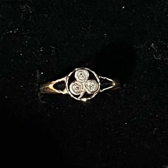 Anelli: 874_Diamantring 1915 - Verlobung – Usato da Bern venduto da simoneheim 3