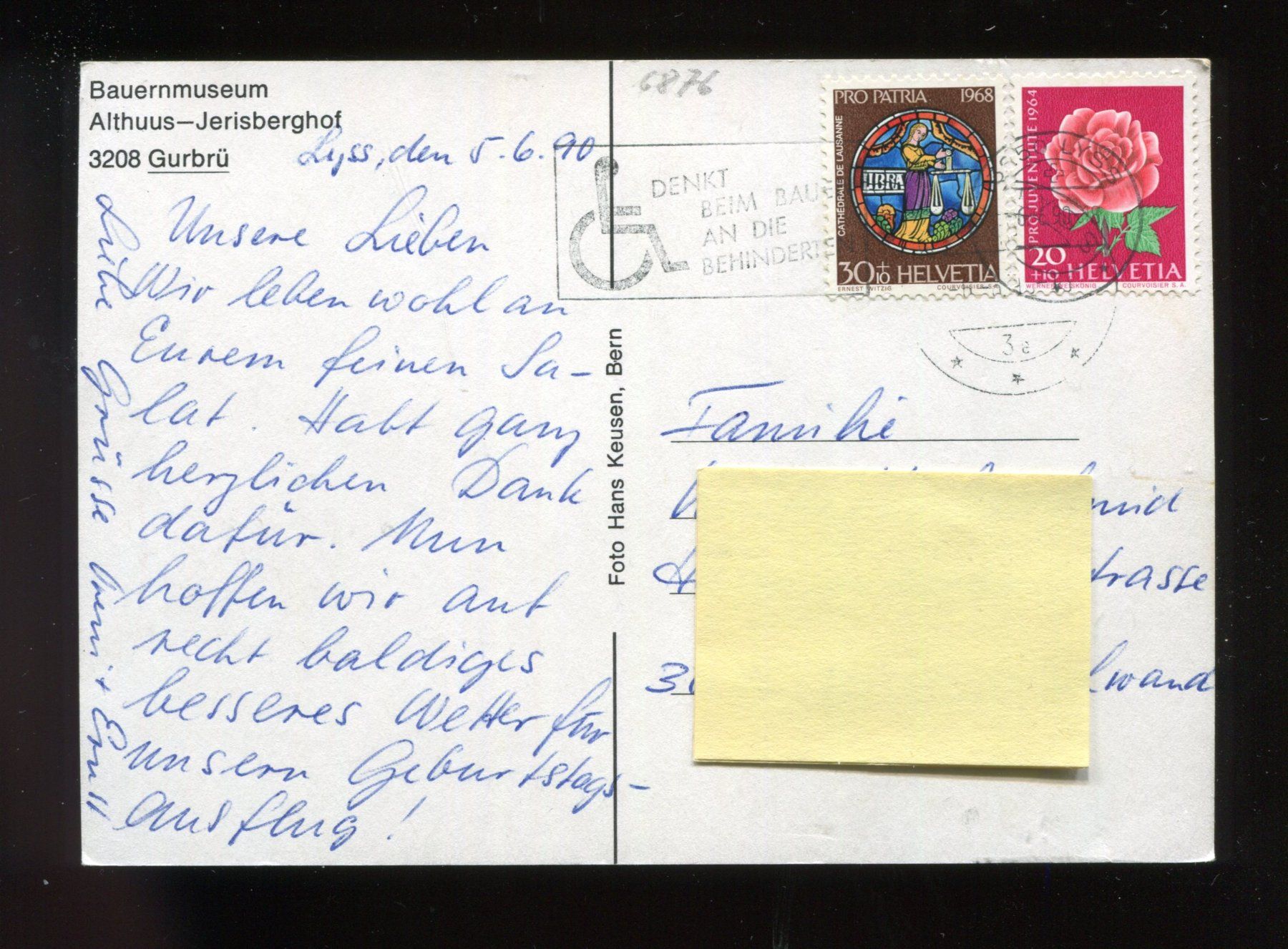 Cartes postales: Gurbrü, Bauernmuseum – D'occasion à Aarau par Elmaar41 1