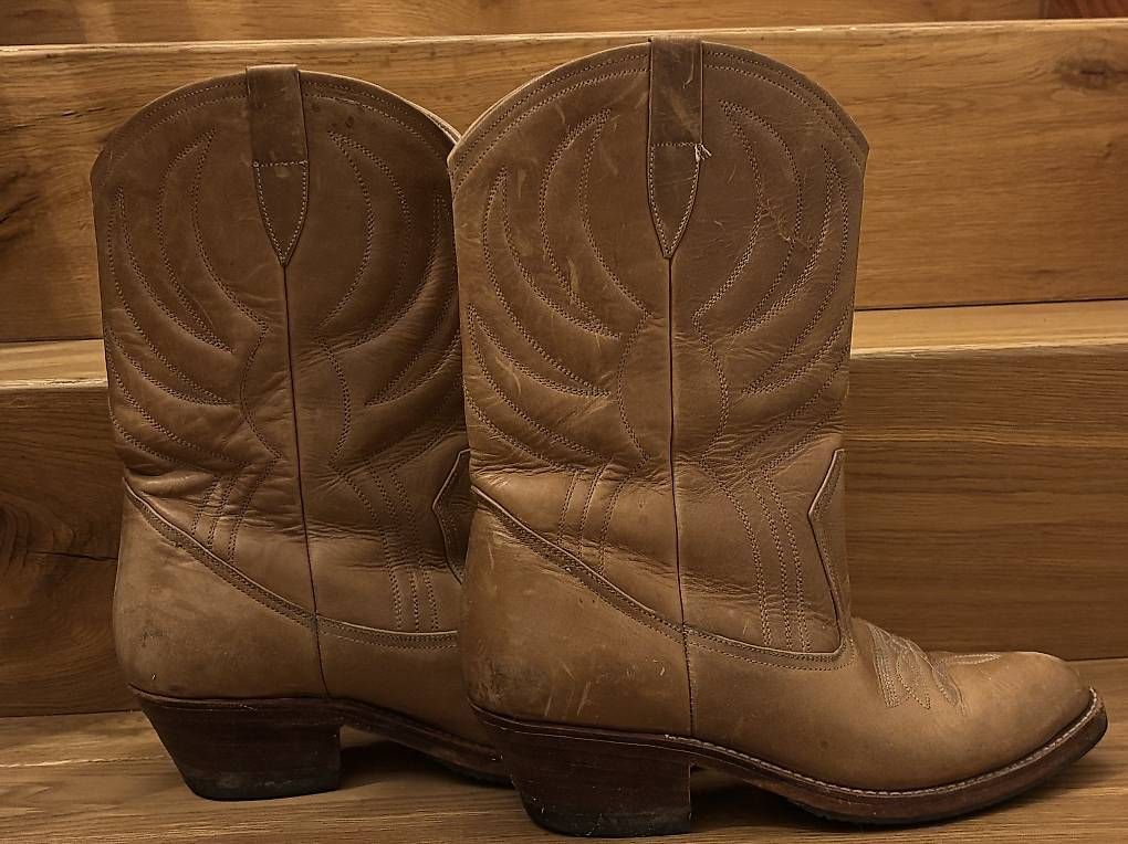 Damenschuhe: Cowboystiefel Leder Handmade 39 – Gebraucht aus Klingnau von Mowi0309 2