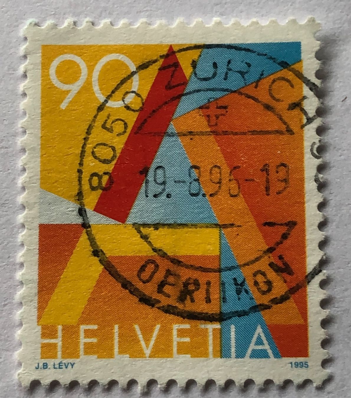Tutti i francobolli: Nr.887 mit Voll Stempel Zürich – Usato da Aarau venduto da Billa007