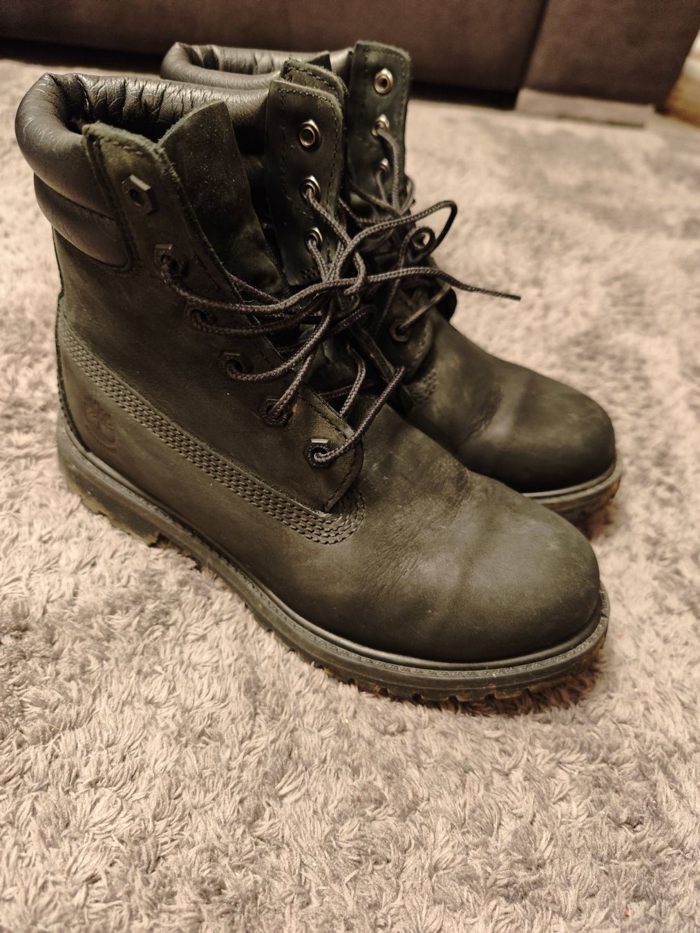 Timberland Scarpe da donna: Timberland Boots, Schwarz, Grösse 38 – Usato da Gunzgen venduto da 0Aurin0