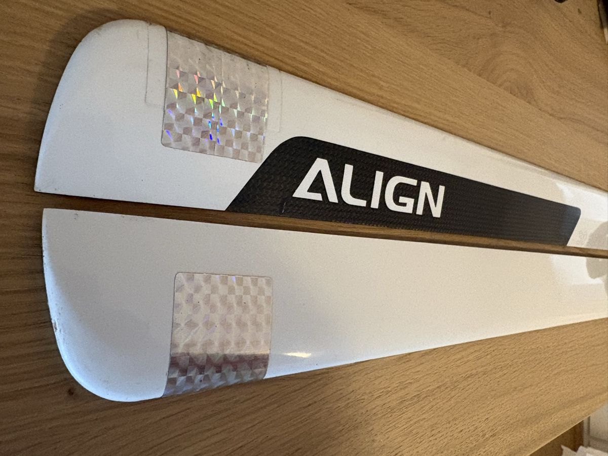 Align RC Modellbau: Hauptrotorblätter Align 600 3D super pro – Gebraucht aus Wahlendorf von eki_n66w 1