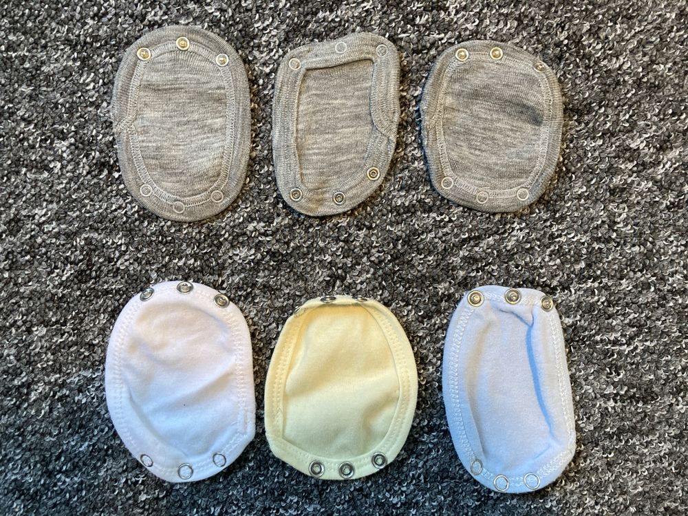 MniimaLuxe Bodyverlängerung Baby 5er Set - Verlängerung Für Babybodys Mit Druckknöpfen