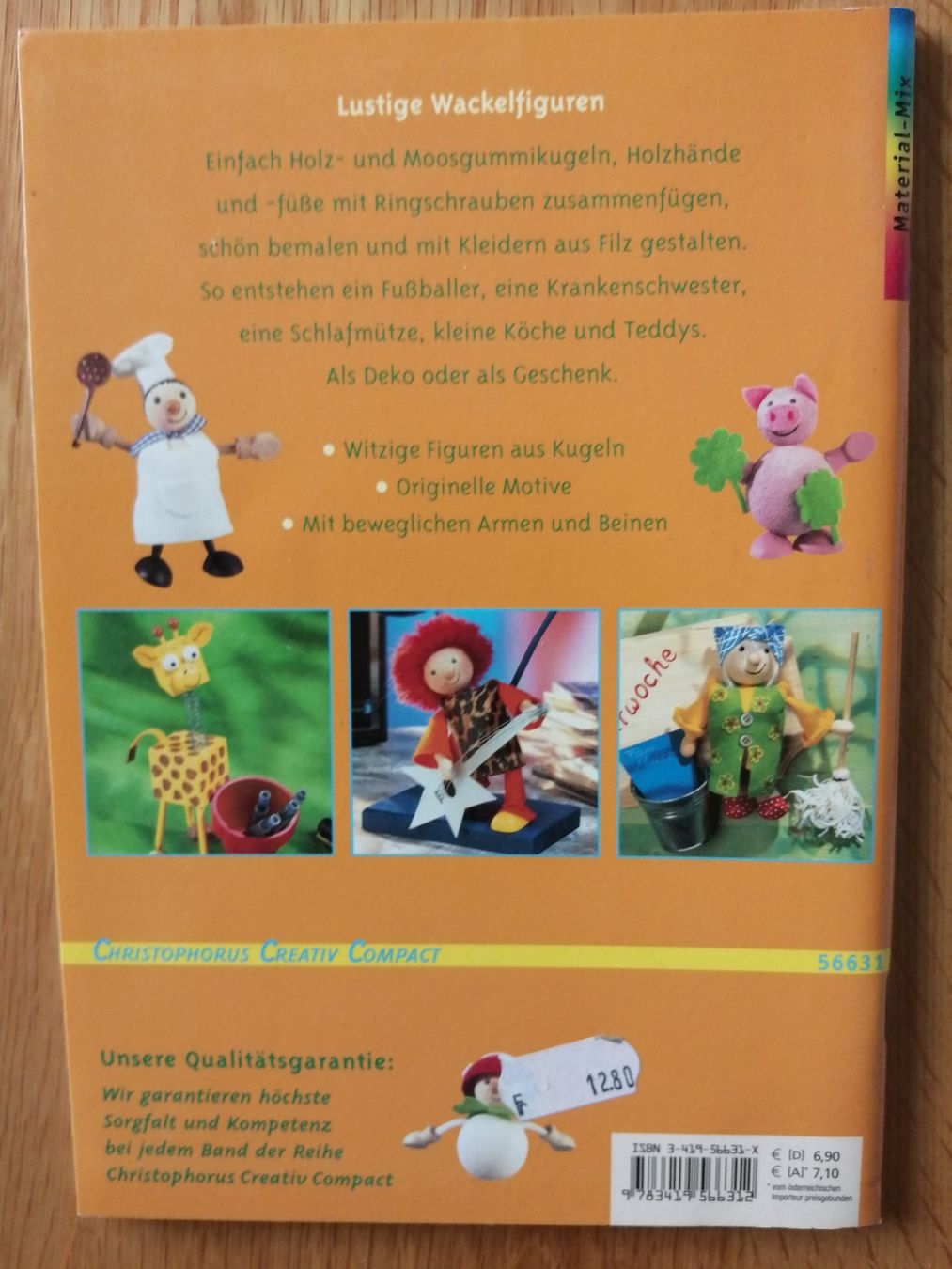 Libri: Kugelmännchen lustig bunt - Bastelbuch mit Vorlagen – Nuovo (secondo la descrizione) da Honau venduto da holunder3 1