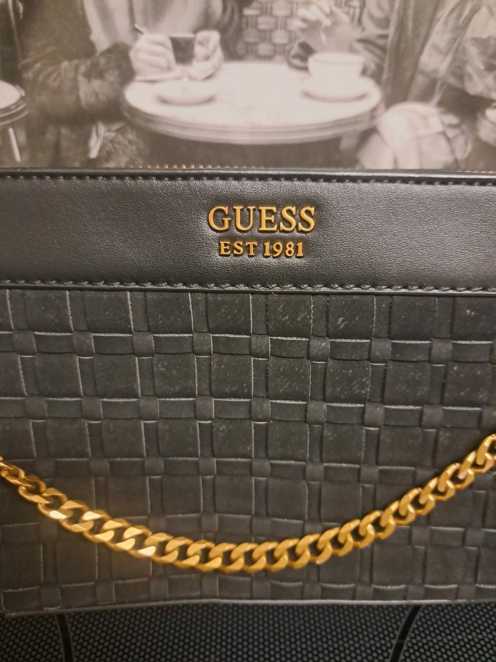 Guess Borse da donna: Handtasche/Clutch Guess Schwarz – Nuovo (secondo la descrizione) da Sisseln AG venduto da schenk-figuren 3