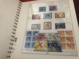 Lindner Vordruckalbum voll mit GÜLTIGEN BRIEFMARKEN